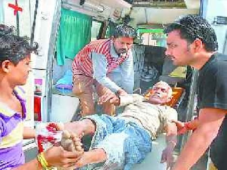 five injured in accidents